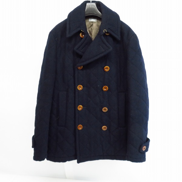 実際に弊社で買取させて頂いたkolor BEACON×EDIFICE/カラービーコン×エディフィス 20周年限定別注 ウールキルティングPコート 14WBM-C09142S/3