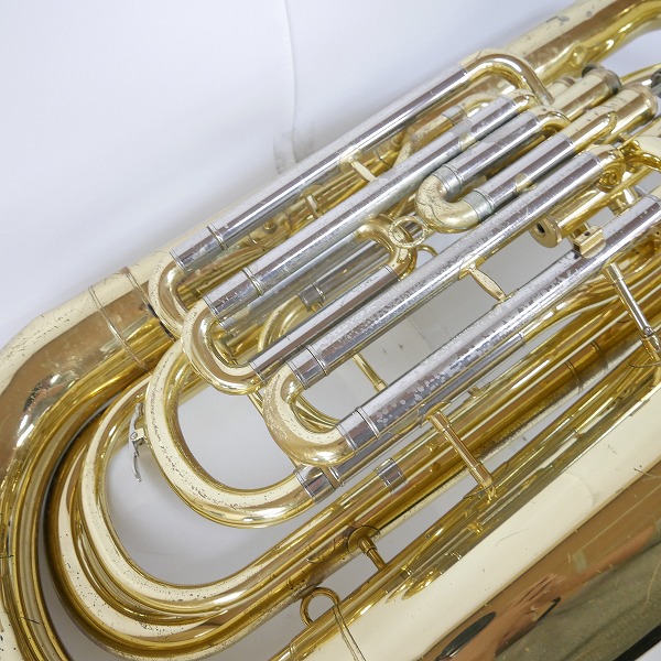 実際に弊社で買取させて頂いた★【ジャンク】YAMAHA/ヤマハ YBB321Ⅱ チューバ ハードケース付の画像 5枚目