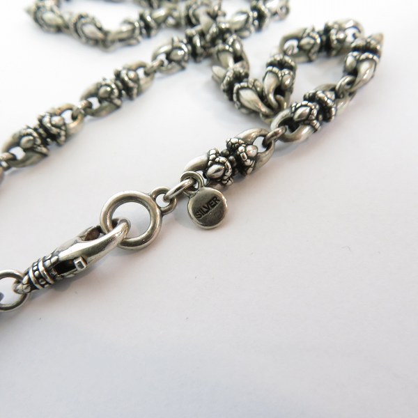 実際に弊社で買取させて頂いたBLOODY MARY/ブラッディマリー クローモチーフ チェーンネックレスの画像 2枚目