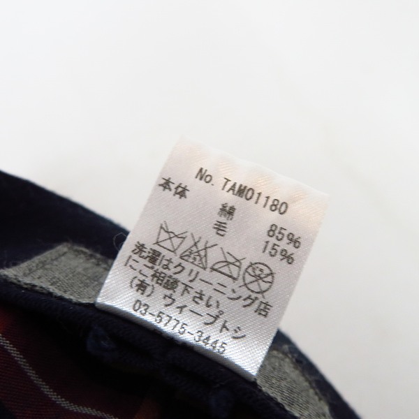 実際に弊社で買取させて頂いたCA4LA/カシラ キャスケット/帽子の画像 7枚目