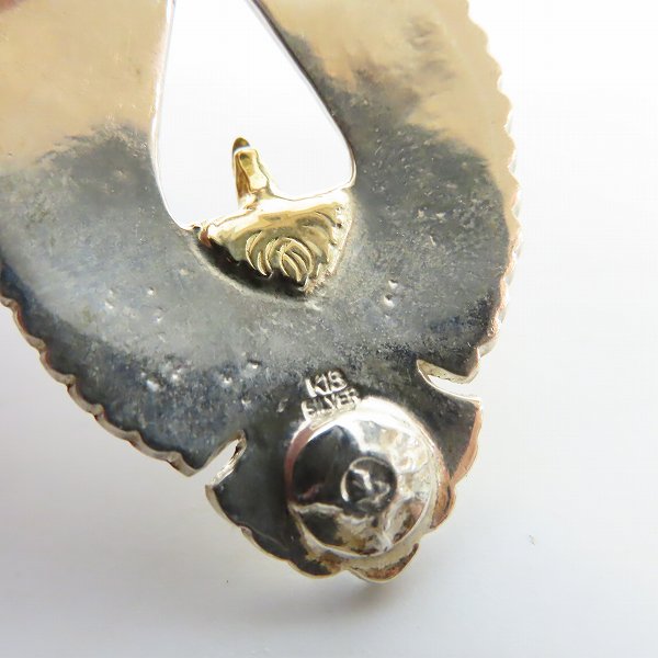 実際に弊社で買取させて頂いたFIRST ARROWS/ファーストアローズ K18付 イーグル/トランザム ペンダント Size：3 P-526 の画像 3枚目