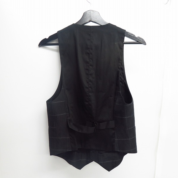 実際に弊社で買取させて頂いたHELMUT LANG/ヘルムートラング 切替 ベスト XSの画像 1枚目