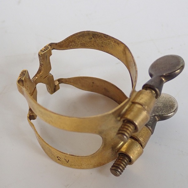 実際に弊社で買取させて頂いたSELMER/セルマー アルトサックス用 S90 180 マウスピース リガチャー/キャップ付き の画像 7枚目