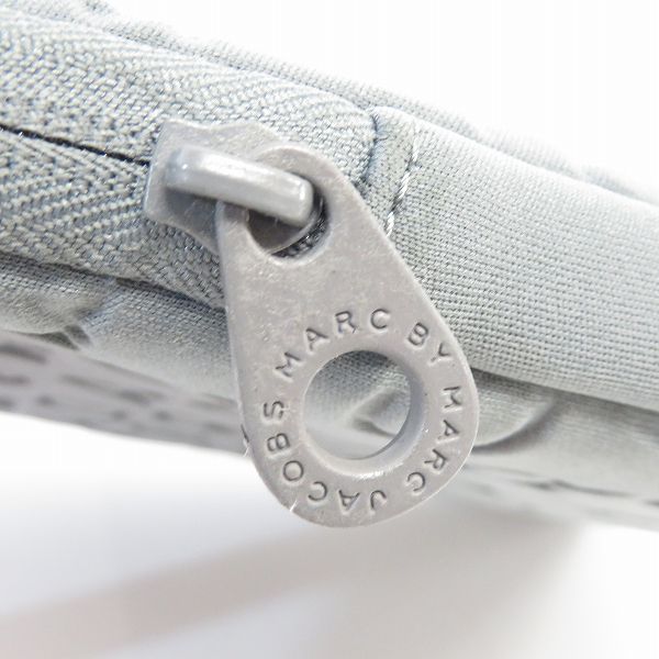 実際に弊社で買取させて頂いた【未使用】MARC BY MARC JACOBS/マークバイマークジェイコブス PC タブレットケース ピンク/グレー 2点セットの画像 6枚目