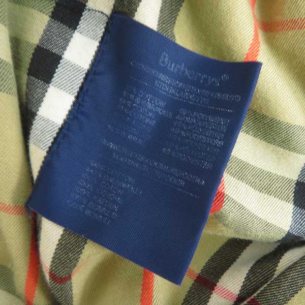 実際に弊社で買取させて頂いたBURBERRY'S/バーバリーズ ノバチェック ライナー付 ハリントンジャケット 34の画像 3枚目