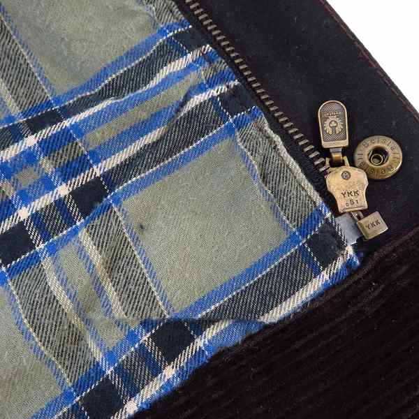 実際に弊社で買取させて頂いたBELSTAFF/ベルスタッフ コットン ワックスジャケット/44 の画像 6枚目