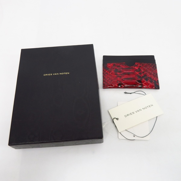 実際に弊社で買取させて頂いたDRIES VAN NOTEN/ドリスヴァンノッテン レザーパスケースの画像 4枚目