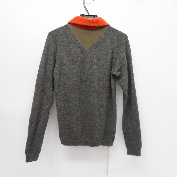 実際に弊社で買取させて頂いたkolor/カラー アルパカ ウール モヘア ハーフジップ タートル ニット 13WCM-N06303/1の画像 1枚目