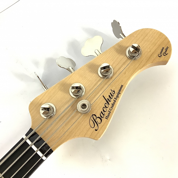 実際に弊社で買取させて頂いた★【美品】Bacchus/バッカス GLOBAL Series BPB-700B CAR PBタイプ エレキベース ソフトケース付きの画像 1枚目