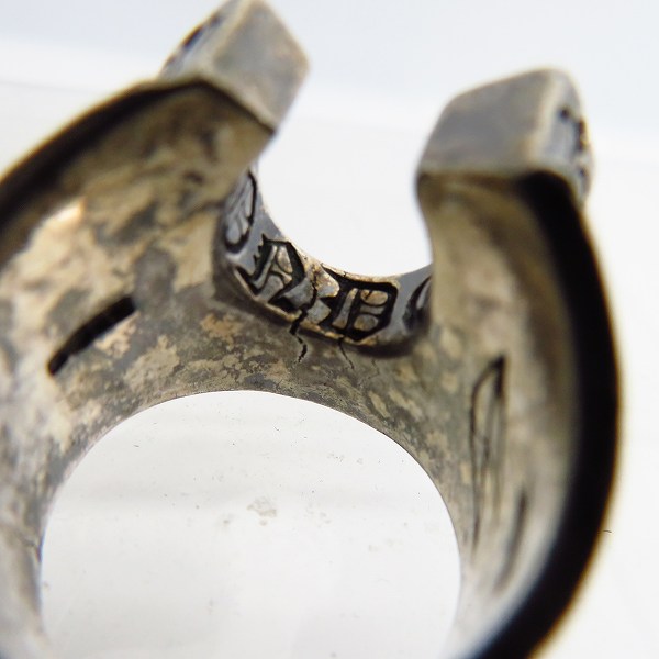 実際に弊社で買取させて頂いたCRAZY PIG/クレイジーピッグ ラージ ホースシューリング 18号の画像 7枚目