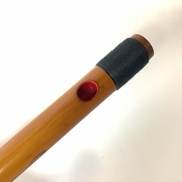 実際に弊社で買取させて頂いた篠笛 楽人 丸山 八本調子 天地巻 和楽器の画像 3枚目