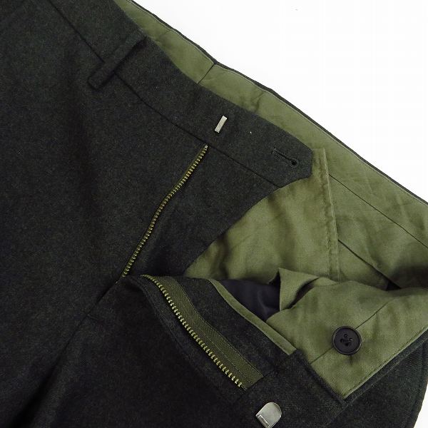 実際に弊社で買取させて頂いたEDIFICE/エディフィス ウールジャケット/パンツ セットアップ グレー系 size：48/46の画像 6枚目