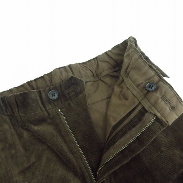 実際に弊社で買取させて頂いた【未使用】URBAN RESEARCH DOORS/アーバンリサーチドアーズ コーデュロイ テーパードトラウザー 36の画像 5枚目