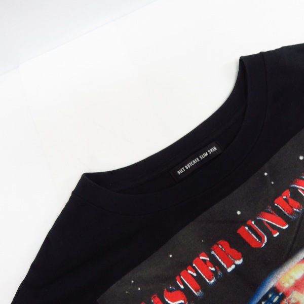 実際に弊社で買取させて頂いたDIET BUTCHER SLIM SKIN/ダイエットブッチャースリムスキン 17SS ビッグTシャツ の画像 4枚目