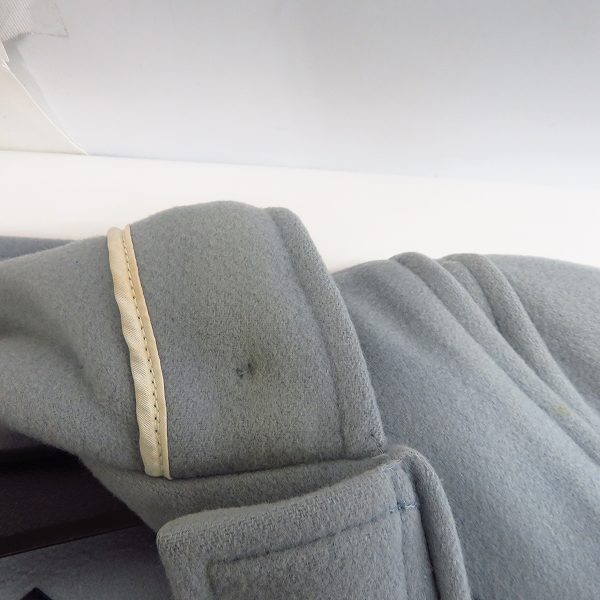実際に弊社で買取させて頂いたBurberry’s/バーバリーズ ウール ロングダッフルコート 水色系/T98Bの画像 7枚目