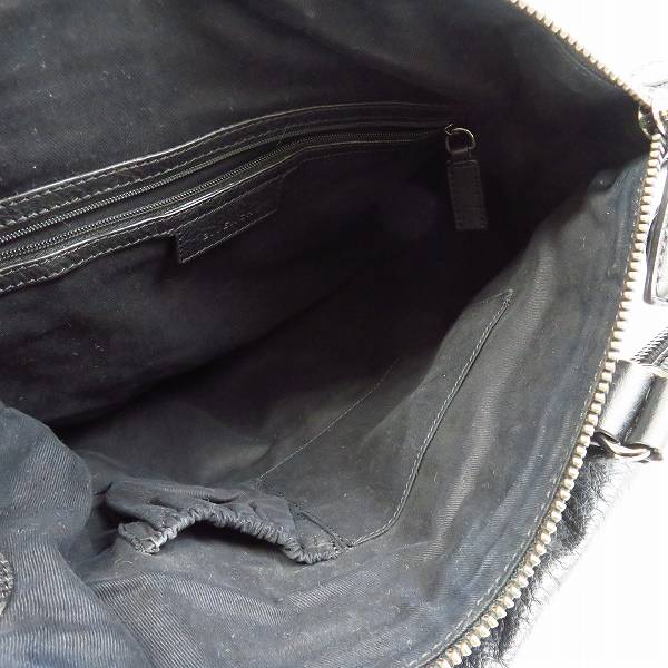 実際に弊社で買取させて頂いたGIVENCHY/ジバンシー ナイチンゲール レオパード柄 2WAY バッグ ブラックの画像 3枚目