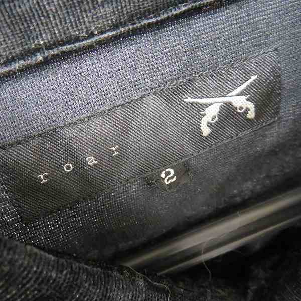 実際に弊社で買取させて頂いた roar/ロアー ベロア 長袖シャツ ブラック/2の画像 2枚目