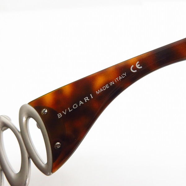 実際に弊社で買取させて頂いたBVLGARI/ブルガリ サングラス/アイウェア 8016-B 851/73の画像 4枚目