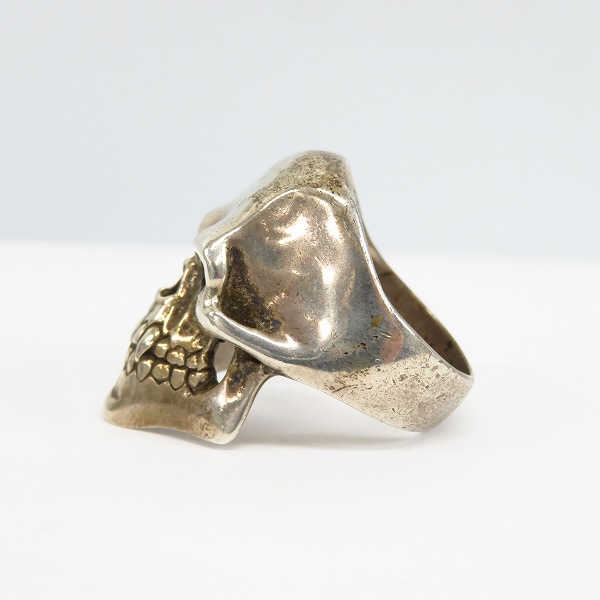 実際に弊社で買取させて頂いたCRAZY PIG/クレイジーピッグ サイコキラースカルリング 22号の画像 2枚目