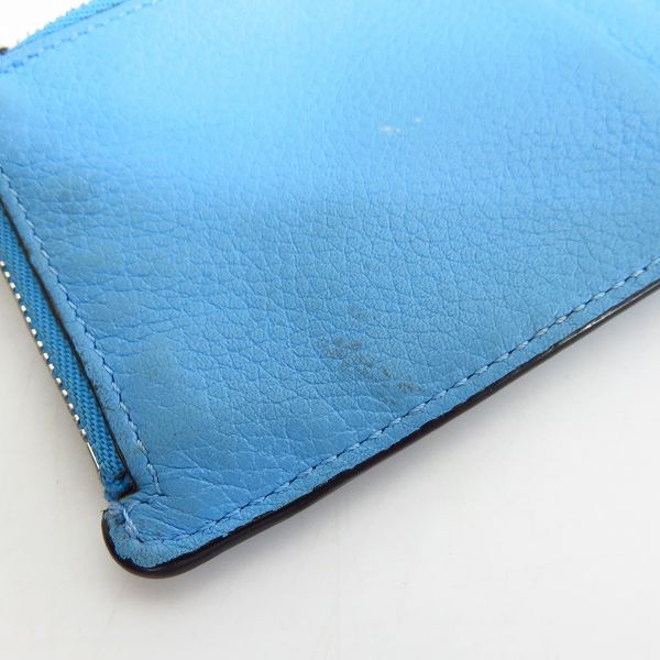 実際に弊社で買取させて頂いたLOEWE/ロエベ キーリング付きコインケース スズメパッチ付きの画像 4枚目
