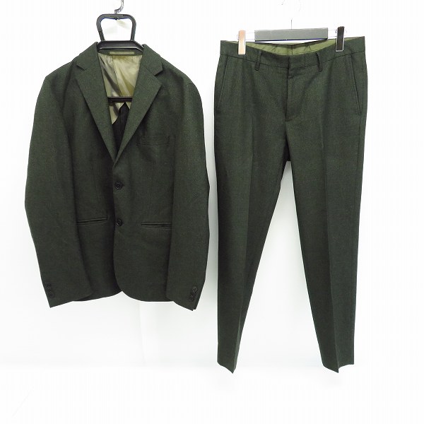 実際に弊社で買取させて頂いたEDIFICE/エディフィス ウールジャケット/パンツ セットアップ グレー系 size：48/46