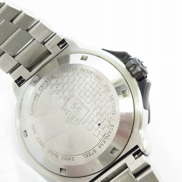 実際に弊社で買取させて頂いたTAG HEUER/タグホイヤー FORMULA 1 QZ フォーミュラ1 WAH1110の画像 3枚目