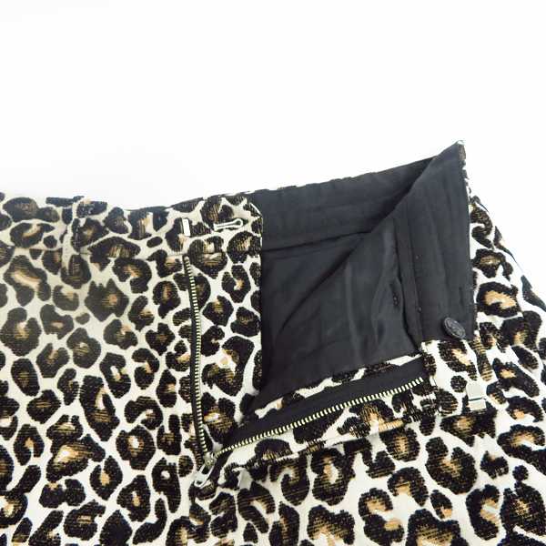 実際に弊社で買取させて頂いたHARE/ハレ レオパード柄 ジャガード テーパードパンツ/Mの画像 4枚目