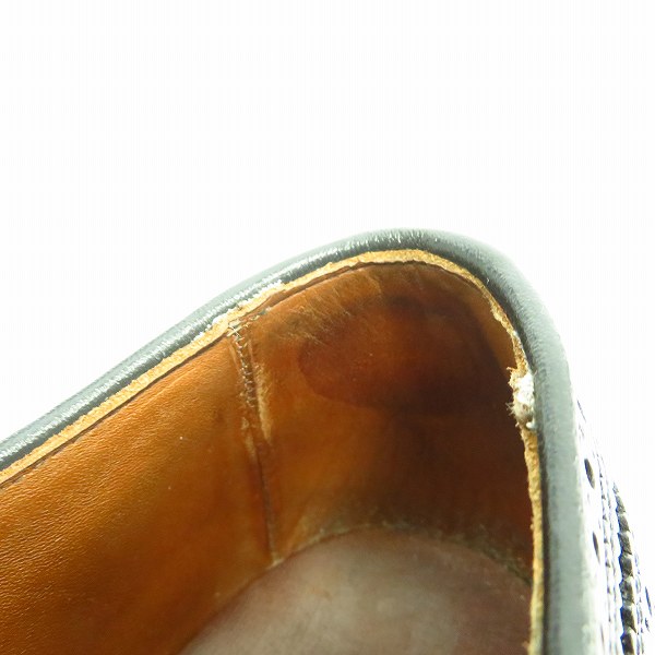 実際に弊社で買取させて頂いたALLEN EDMONDS/アレンエドモンズ ウィングチップ 37890 7.5Dの画像 6枚目