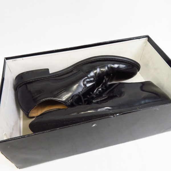 実際に弊社で買取させて頂いたCIAOPANIC TYPY/チャオパニックティピー レザー ドレスシューズ ブラック size：42の画像 7枚目
