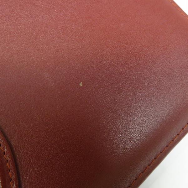 実際に弊社で買取させて頂いたCartier/カルティエ マストライン レザー クラッチバッグの画像 9枚目
