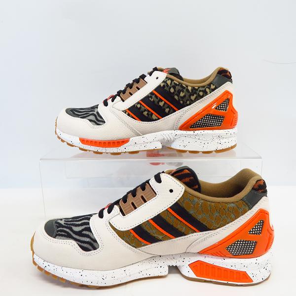 実際に弊社で買取させて頂いた【未使用】adidas×atmos/アディダス×アトモス ZX 8000 "CRAZY ANIMAL"  FY5246/25.5の画像 3枚目