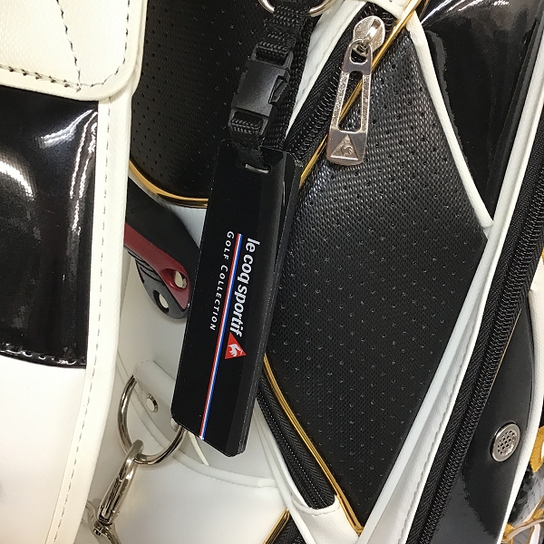 実際に弊社で買取させて頂いたle coq sportif GOLF/ル コック スポルティフ ゴルフ キャディバッグ QQ1248の画像 5枚目