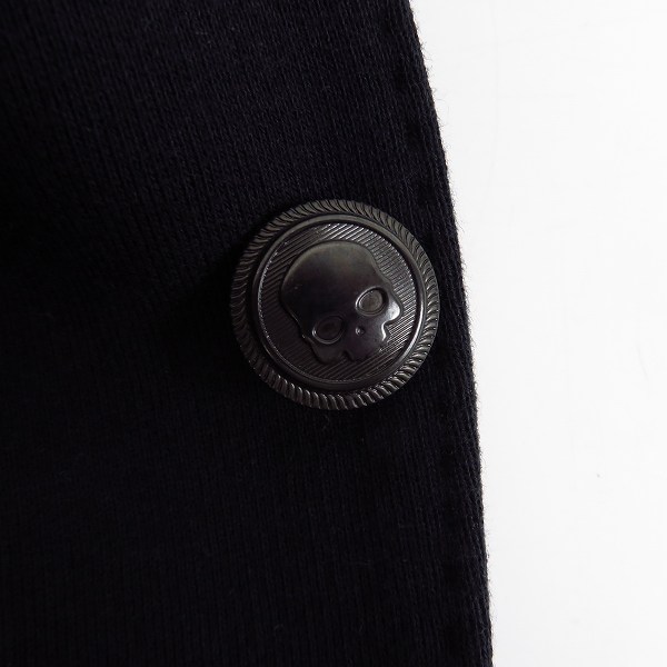 実際に弊社で買取させて頂いたHYDROGEN/ハイドロゲン スカルボタン 袖テープデザイン 2Bテーラードジャケット size：Mの画像 7枚目