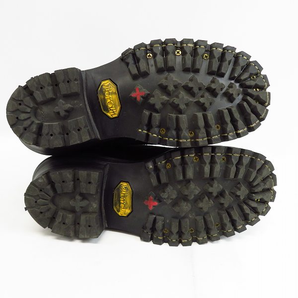 実際に弊社で買取させて頂いたWHITE'S BOOTS/ホワイツブーツ SMOKE JUMPER/スモークジャンパー スエード ブーツ ブラック size：8.5Eの画像 2枚目