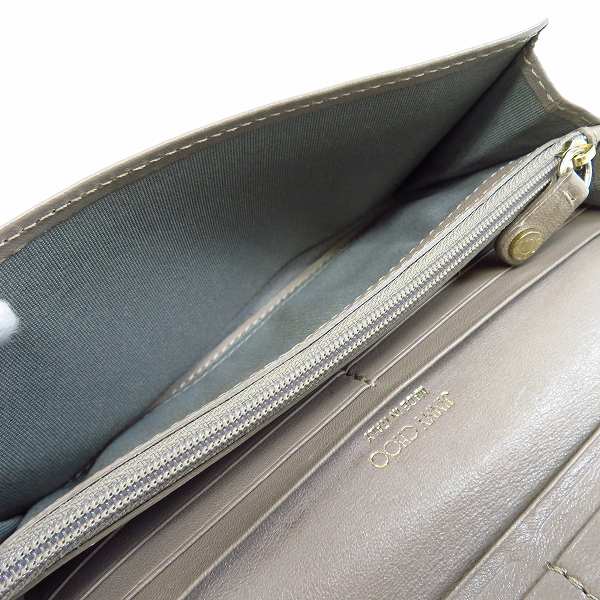 実際に弊社で買取させて頂いたJIMMY CHOO/ジミーチュウ スタースタッズ 二つ折り財布の画像 3枚目