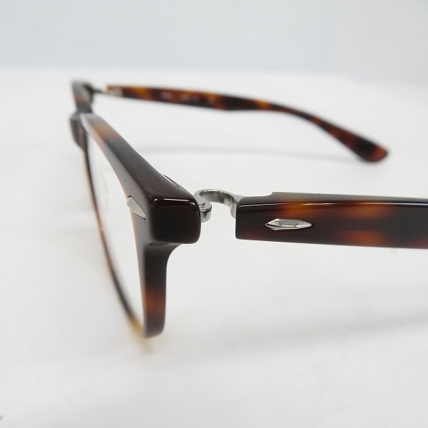 実際に弊社で買取させて頂いた999.9/フォーナインズ 度入り メガネフレーム/アイウェア NP-601の画像 5枚目