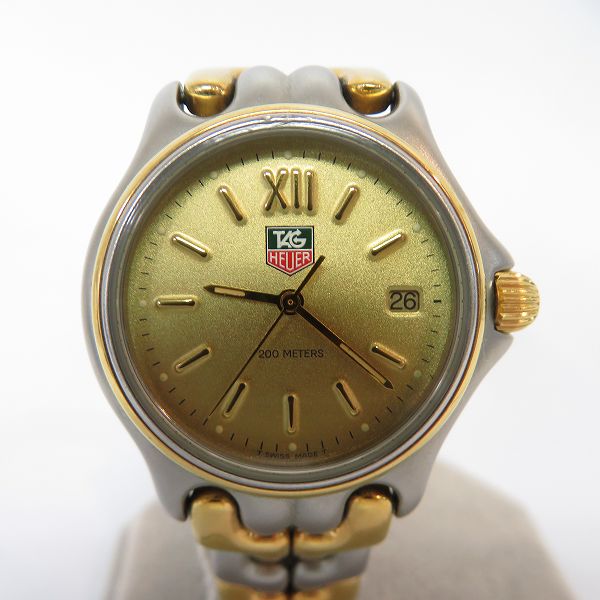 実際に弊社で買取させて頂いたTAG Heuer/タグホイヤー セルシリーズ S05.413M 腕時計 クォーツ【動作未確認】