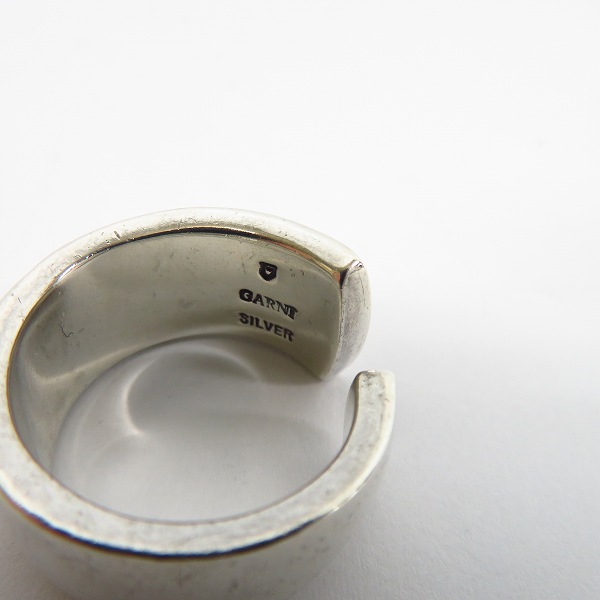 実際に弊社で買取させて頂いたGARNI/ガルニ シルバーリング 20号の画像 6枚目