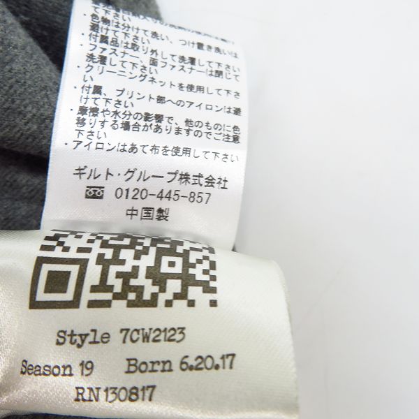 実際に弊社で買取させて頂いたDESCENDANT OF THIEVES/ディセンダント オブ シーブス 肘切替し ボタンシャツ size：XLの画像 4枚目