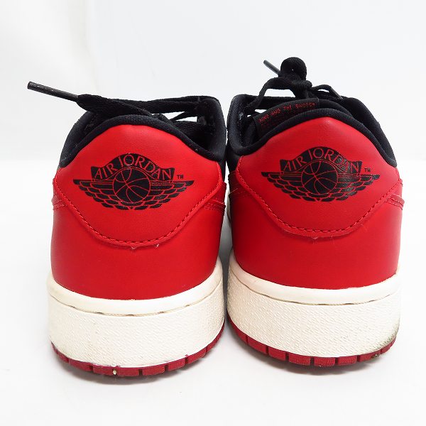 実際に弊社で買取させて頂いたNIKE/ナイキ AIR JORDAN 1 RETRO LOW OG BG エアジョーダン 709999-001 25.0cmの画像 1枚目