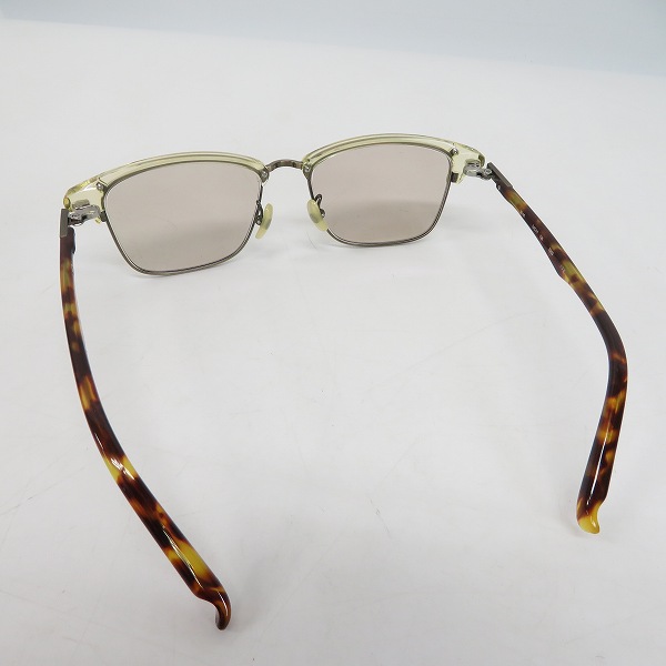 実際に弊社で買取させて頂いた999.9/フォーナインズ ミックスフレーム アイウェア/メガネフレーム M-46の画像 1枚目