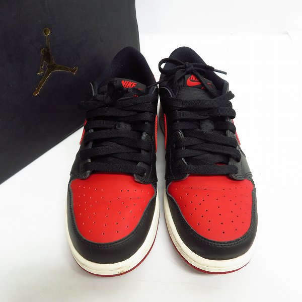 実際に弊社で買取させて頂いたNIKE/ナイキ AIR JORDAN 1 RETRO LOW OG BG エアジョーダン 709999-001 25.0cm
