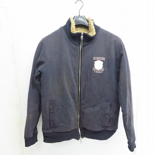 実際に弊社で買取させて頂いたHYDROGEN/ハイドロゲン フルジップ ボア ブルゾン/L