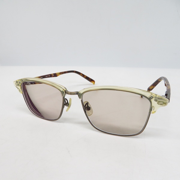 実際に弊社で買取させて頂いた999.9/フォーナインズ ミックスフレーム アイウェア/メガネフレーム M-46