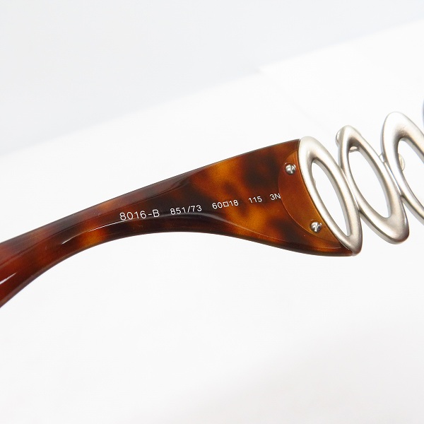 実際に弊社で買取させて頂いたBVLGARI/ブルガリ サングラス/アイウェア 8016-B 851/73の画像 5枚目