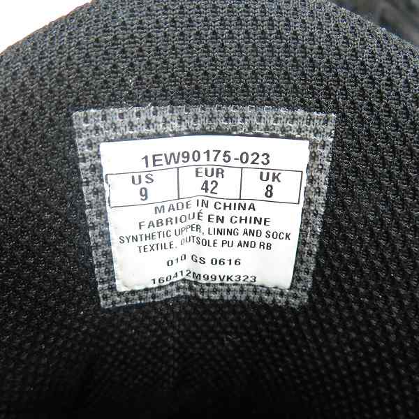 実際に弊社で買取させて頂いたEWING/ユーイング アスレチックス 33HI アトモス AK69 DJリョウ ハイカットスニーカー 1EW90175-023/US9の画像 5枚目