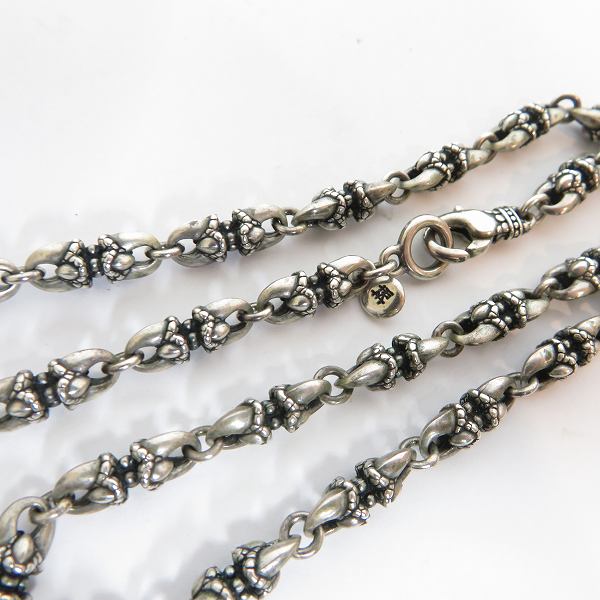 実際に弊社で買取させて頂いたBLOODY MARY/ブラッディマリー クローモチーフ チェーンネックレス