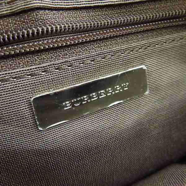 実際に弊社で買取させて頂いたBURBERRY/バーバリー ノヴァチェック ショルダーバッグ レザー切り替えの画像 6枚目