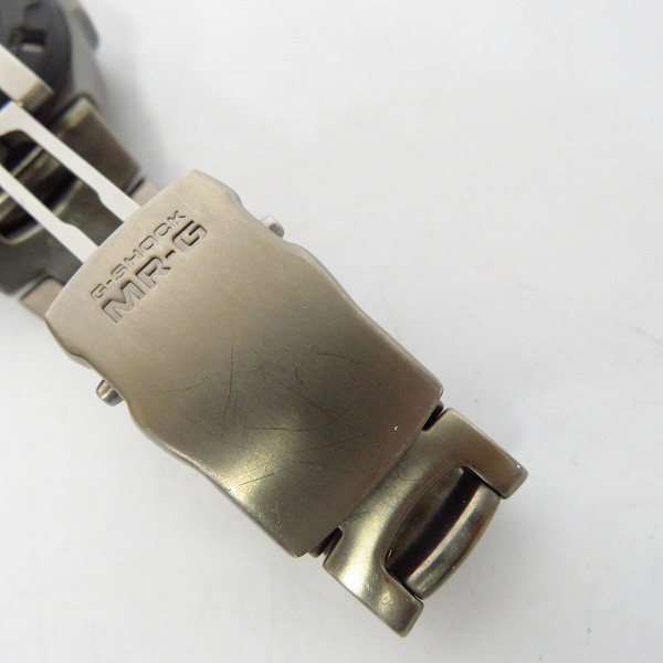 実際に弊社で買取させて頂いた【ジャンク】G-SHOCK/Gショック MR-G チタン レフティ 腕時計 MRG-121T-8Aの画像 4枚目