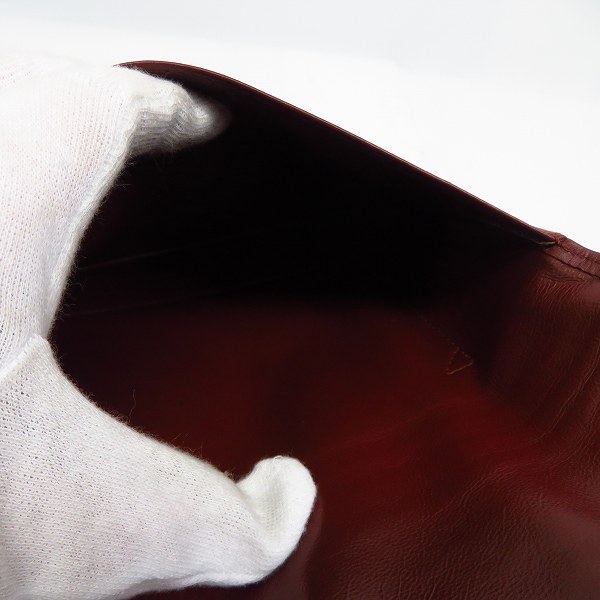 実際に弊社で買取させて頂いたCartier/カルティエ マストライン レザー クラッチバッグの画像 5枚目